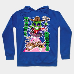 Rosewell Abduction Alien Abduction Cow Hoodie